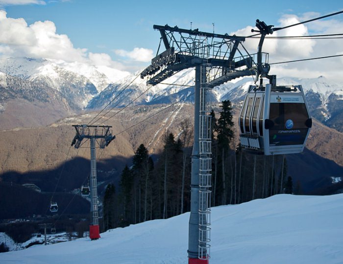 Канатные дороги и подъёмники - Отель Ibis Styles / Ибис Стайлс Красная Поляна