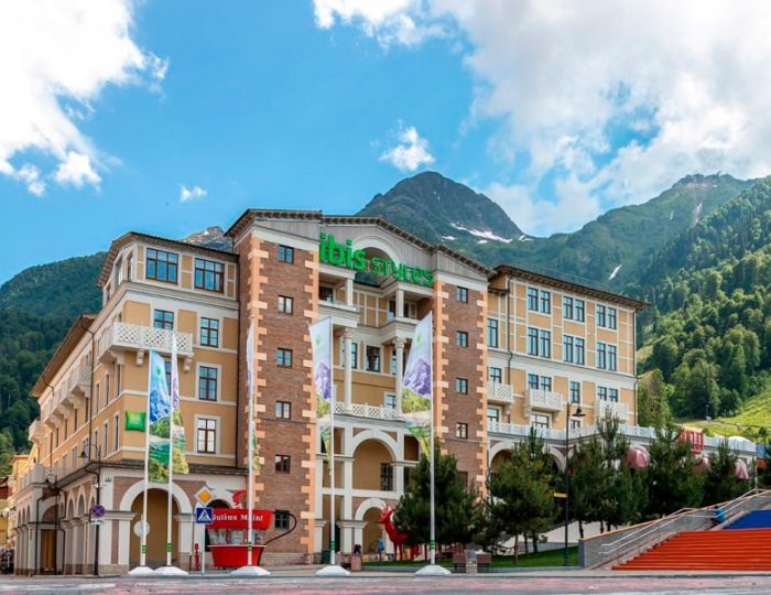 Внешний вид и территория - Отель Ibis Styles / Ибис Стайлс Красная Поляна
